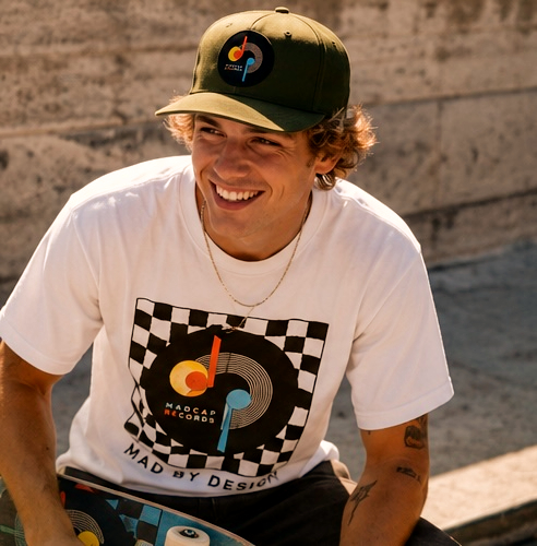 Mad by Design checkerboard tee