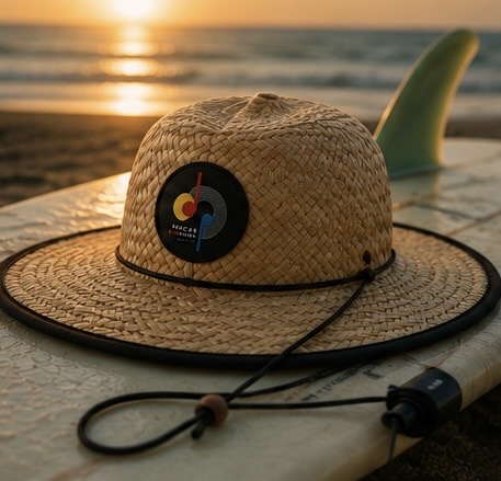 Madcap lifeguard straw hat